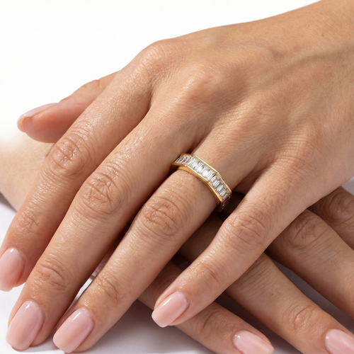 Baguette Line Yüzük